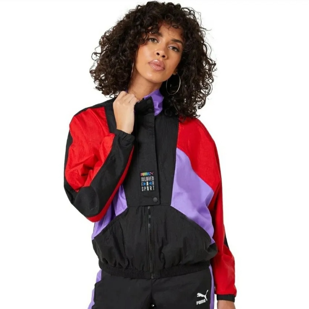 NWT!! Puma TFS OG Retro Windbreaker Track Jacket